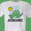 3679x - Nameosaurus Personalized Youth T-Shirt