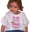3338x - Not Easy Being A Princess Youth T-Shirt