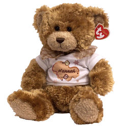 Marshmallow & Cocoa ©Ty Inc. "Pinwheel" Christmas Plush Teddy Bear