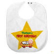 My 1st Christmas Star Personalized Baby Bib 815048