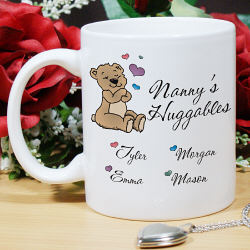 Huggable Personalized Ceramic Coffee Mug