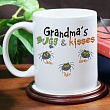 Bugs and Kisses Personalized Halloween Coffee Mug 210400