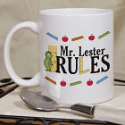 My Teacher Rules Coffee Mug