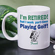 Personalized Golfer Coffee Mug