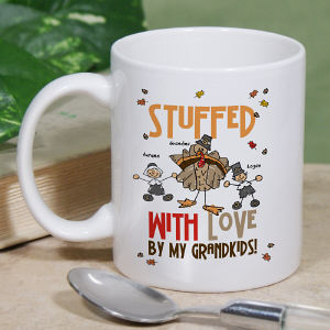 Stuffed With Love Personalized Thanksgiving Coffee Mug