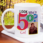 Look Who's ? Birthday Personalized Photo Coffee Mug 214950