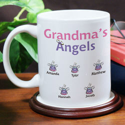 Little Angels Personalized Coffee Mug