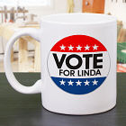 Vote Personalized Coffee Mug