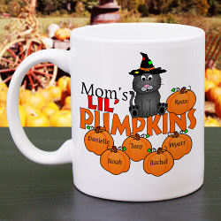 Lil Pumpkins Personalized Halloween Coffee Mug