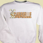 Carrot Name Personalized Easter Sweatshirt