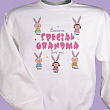 52179X - Personalized Easter Sweatshirt - Eggstra Special