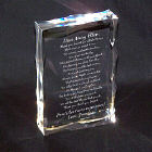 To My Friend... Personalized Keepsake Block