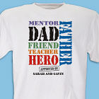 My Dad, My Hero Father's Day T-shirt 32820x