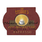 Cafe Espresso Personalized Wall Sign