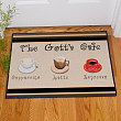 Personalized Cafe Personalized Kitchen Door Mat 83127987