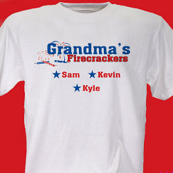 Firecrackers Personalized T-Shirt