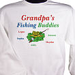 Fishing Buddies Personalized Sweatshirt 51897X