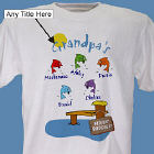 3036X - Fishing Buddies Personalized T-Shirt