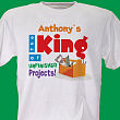 3787x - King of Unfinished Projects T-Shirt