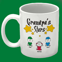 My Stars Personalized Father's Day Coffee Mug
