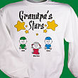 52268X - My Stars Personalized Father's Day Sweatshirt 