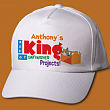 87876 - Personalized Hat for Dad - King of Unfinished Projects
