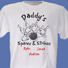 Spares & Strikes Bowling T-Shirt