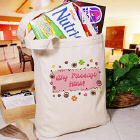 Personalized Floral Retro Custom Tote Bag