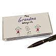 4125073 - Belongs To Personalized Checkbook Cover