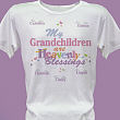 Heavenly Blessings  Personalized Scoop Neck T-Shirt 912504X