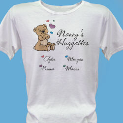 Huggables Personalized Scoop Neck T-Shirt
