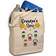 822682 - My Stars Personalized Canvas Tote Bag 