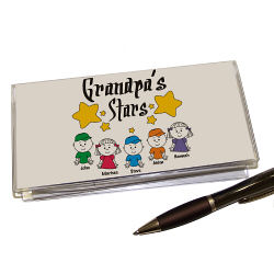 My Stars Personalized Checkbook Cover