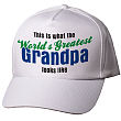 825116 - World's Greatest Personalized Hat 