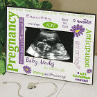 New Pregnancy Ultrasound Personalized Printed Frame