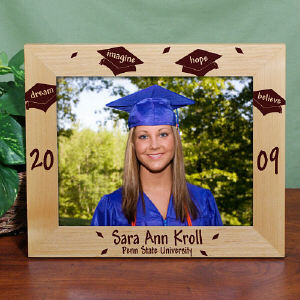 Engraved Dream Graduation Frame