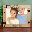 Engraved Number One Dad Picture Frame 91964