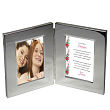 My Whole Life Through Personalized Sisters Silver Bi-Fold Picture Frame 914678