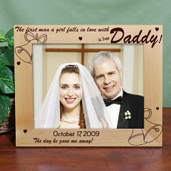 Personalized Is Her Daddy Picture Frame