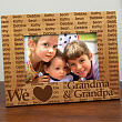 98671 - We Love... Personalized Wooden Picture Frame