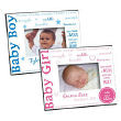 418310 - We Made A Wish - New Baby Personalized Printed Frame
