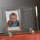 Abernook Godchild Beveled Glass Picture Frame