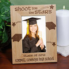 Shoot For The Stars Engraved Graduation Frame