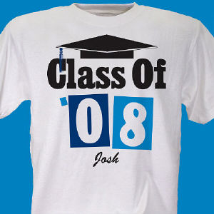 Class of '08 Graduation Personalized T-Shirt