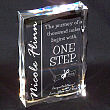 77821 - The Journey... Graduation Keepsake Block