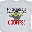 31459X - Cuteness Counts Personalized Youth T-shirt