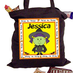 Personalized Trick or Treat Bag