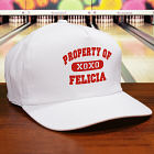 Property of My Valentine Personalized Hat