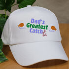 Greatest Catch Personalized Fishing Hat