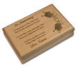 Aniversary Rose Wooden Valet Box